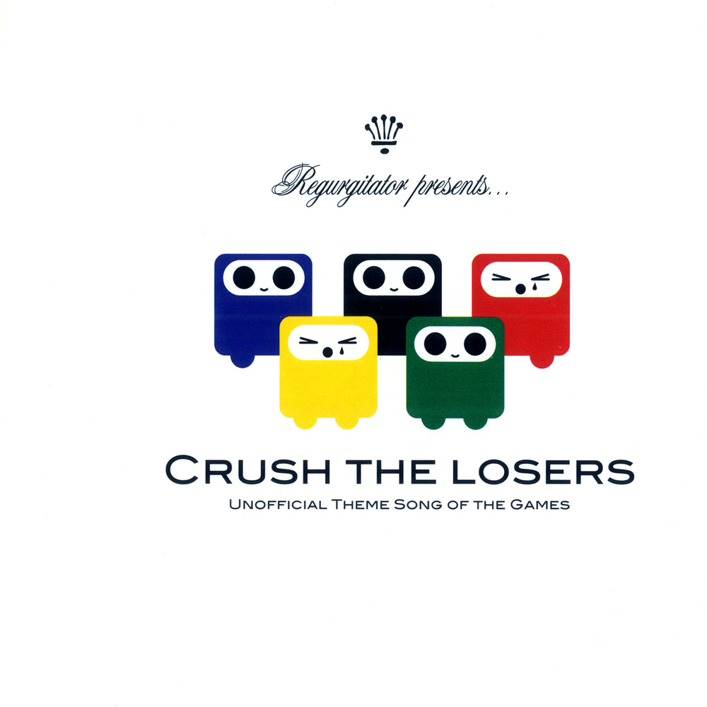 Album cover art for "Crush the Losers" by Regurgitator