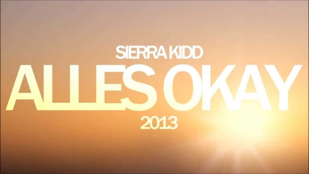 Album cover art for "Alles Okay" by Sierra Kidd