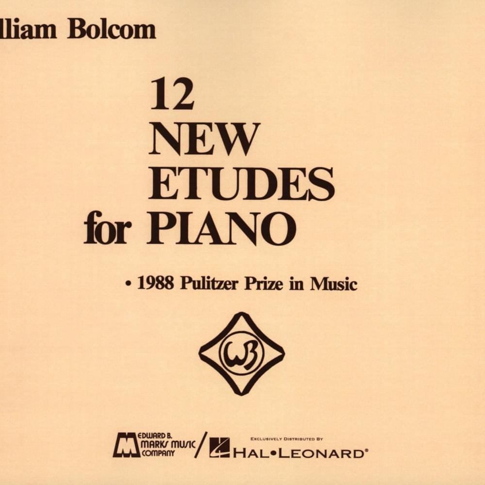 Cover image for Twelve New Etudes for Piano