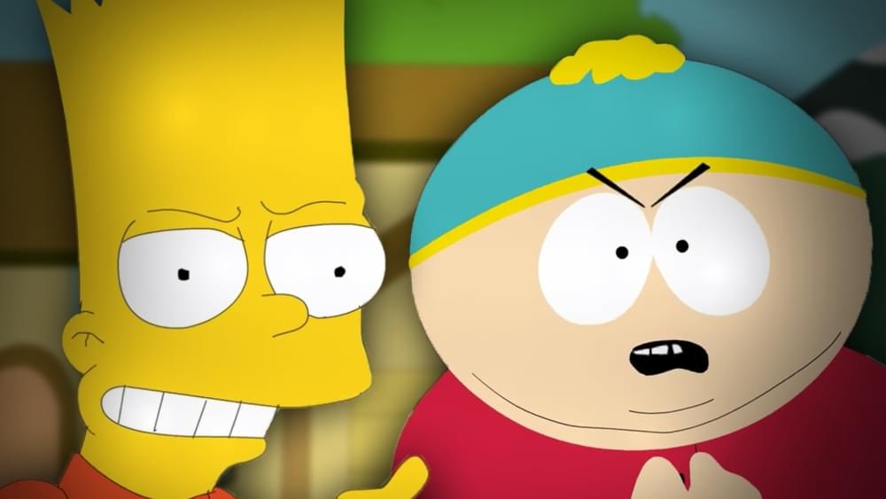Album cover art for "Bart Simpson VS. Eric Cartman" by 7 Minutoz