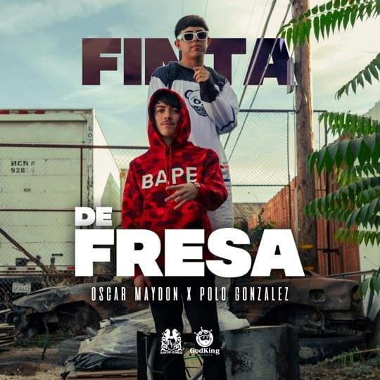 Album cover art for "Finta de Fresa" by Óscar Maydon