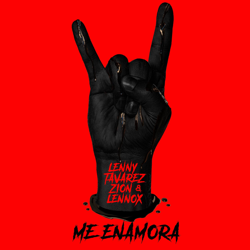 Album cover art for "Me Enamora" by Lenny Tavárez