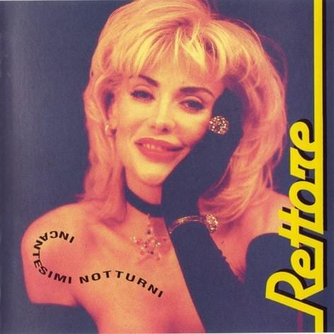 Album cover art for "Di notte specialmente" by Rettore