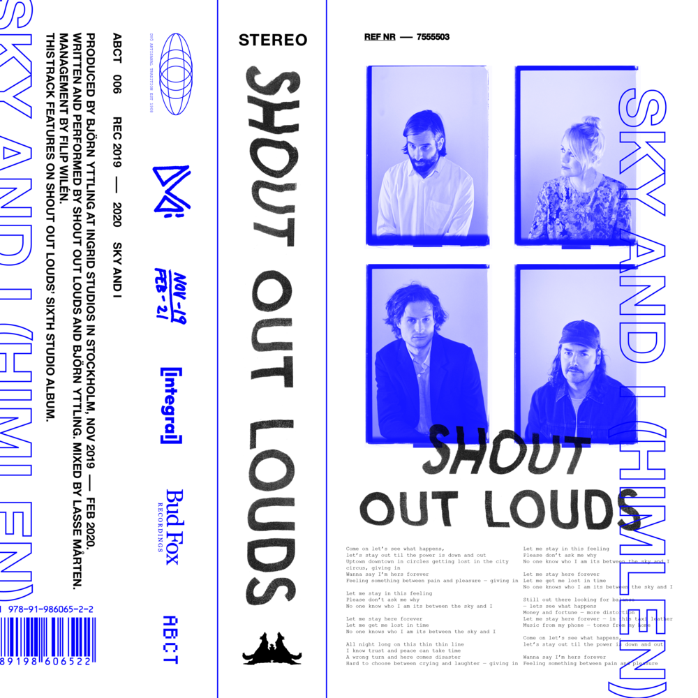 Album cover art for "Sky & I (Himlen)" by Shout Out Louds