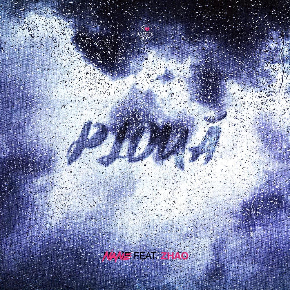 Album cover art for "Plouă" by NANE & Zhao