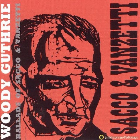 Album cover art for "Two Good Men" by Woody Guthrie