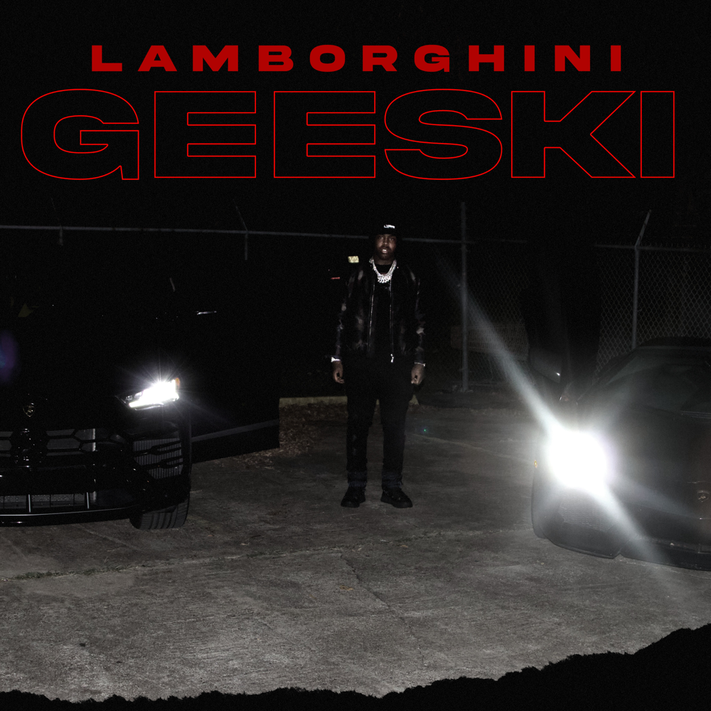 Album cover art for "Lamborghini Geeski" by EST Gee
