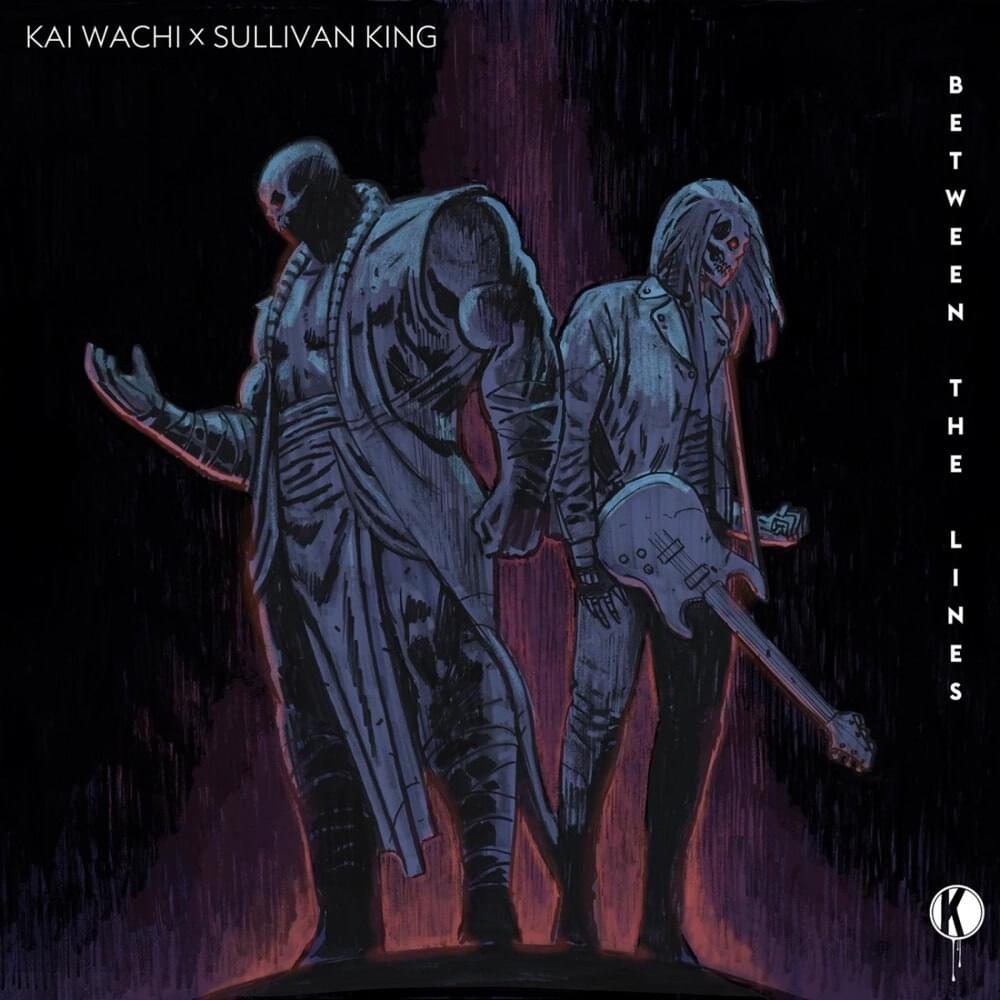 Album cover art for "Between the Lines" by Kai Wachi
