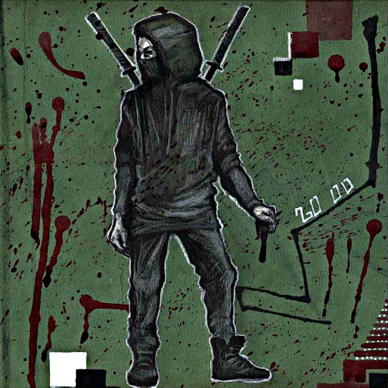 Album cover art for "20:00. Шиноби (Shinobi)" by Walkie
