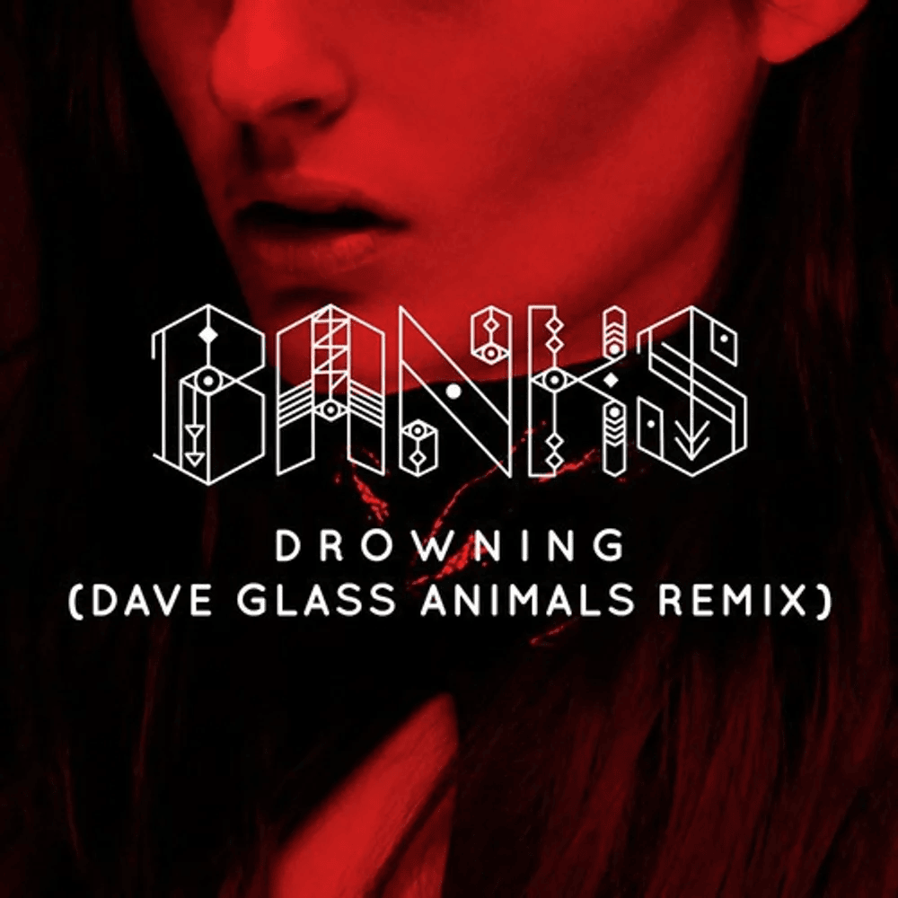 Album cover art for "Drowning (Dave Glass Animals Remix)" by BANKS