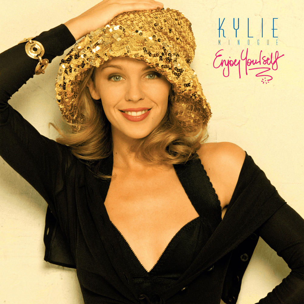 Album cover art for "Enjoy Yourself" by Kylie Minogue