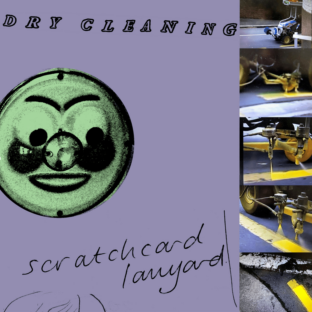 Album cover art for "Scratchcard Lanyard" by Dry Cleaning