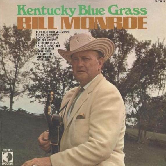 Album cover art for "Never Again" by Bill Monroe