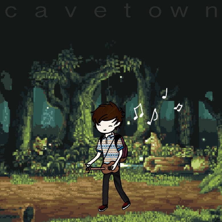 Album cover art for "Alien Waves" by Cavetown