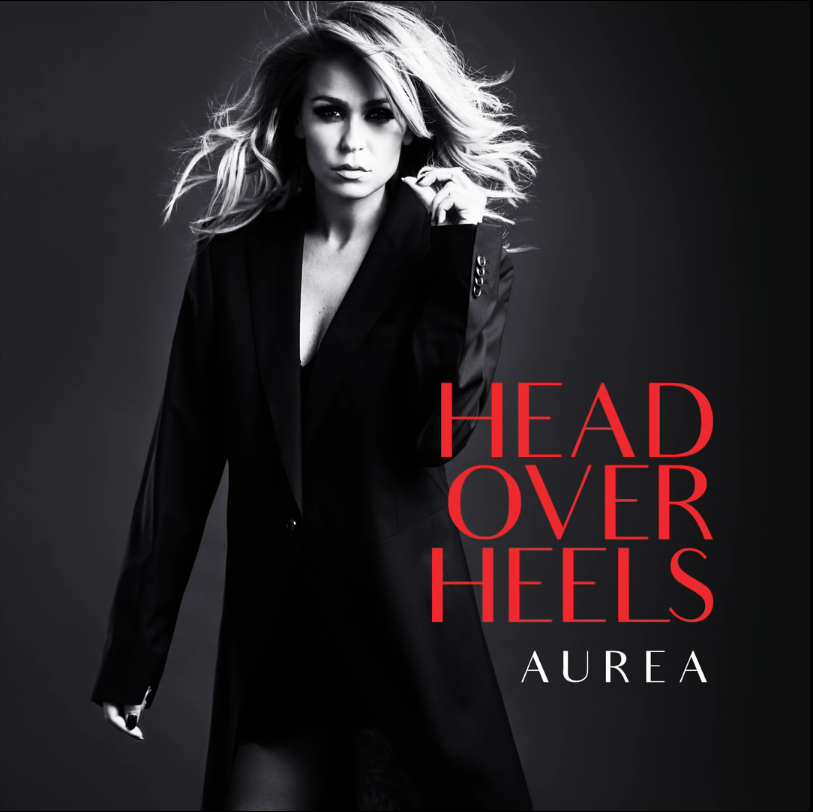 Album cover art for "Head Over Heels" by Aurea