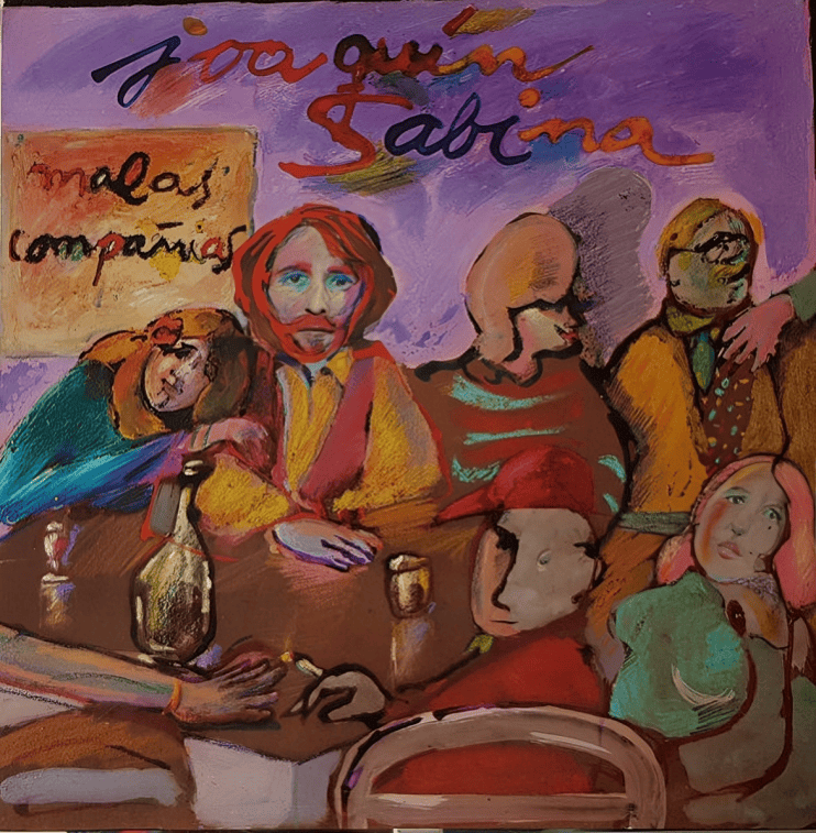 Album cover art for "Círculos Viciosos" by Joaquín Sabina