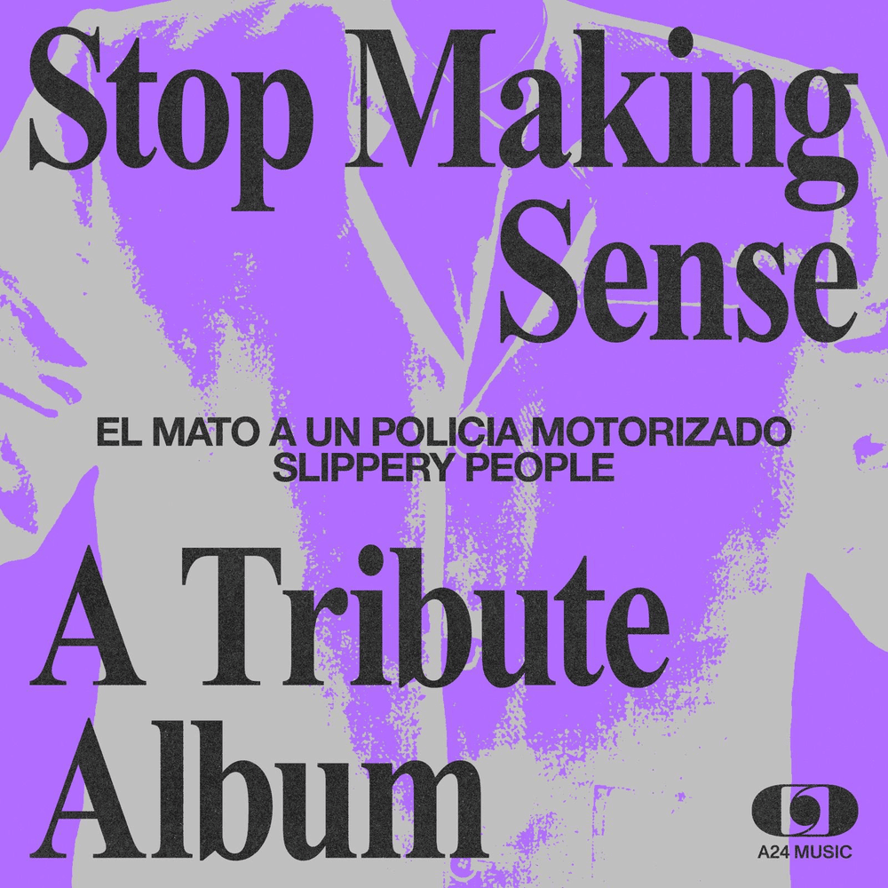 Album cover art for "Slippery People" by El Mató a un Policía Motorizado