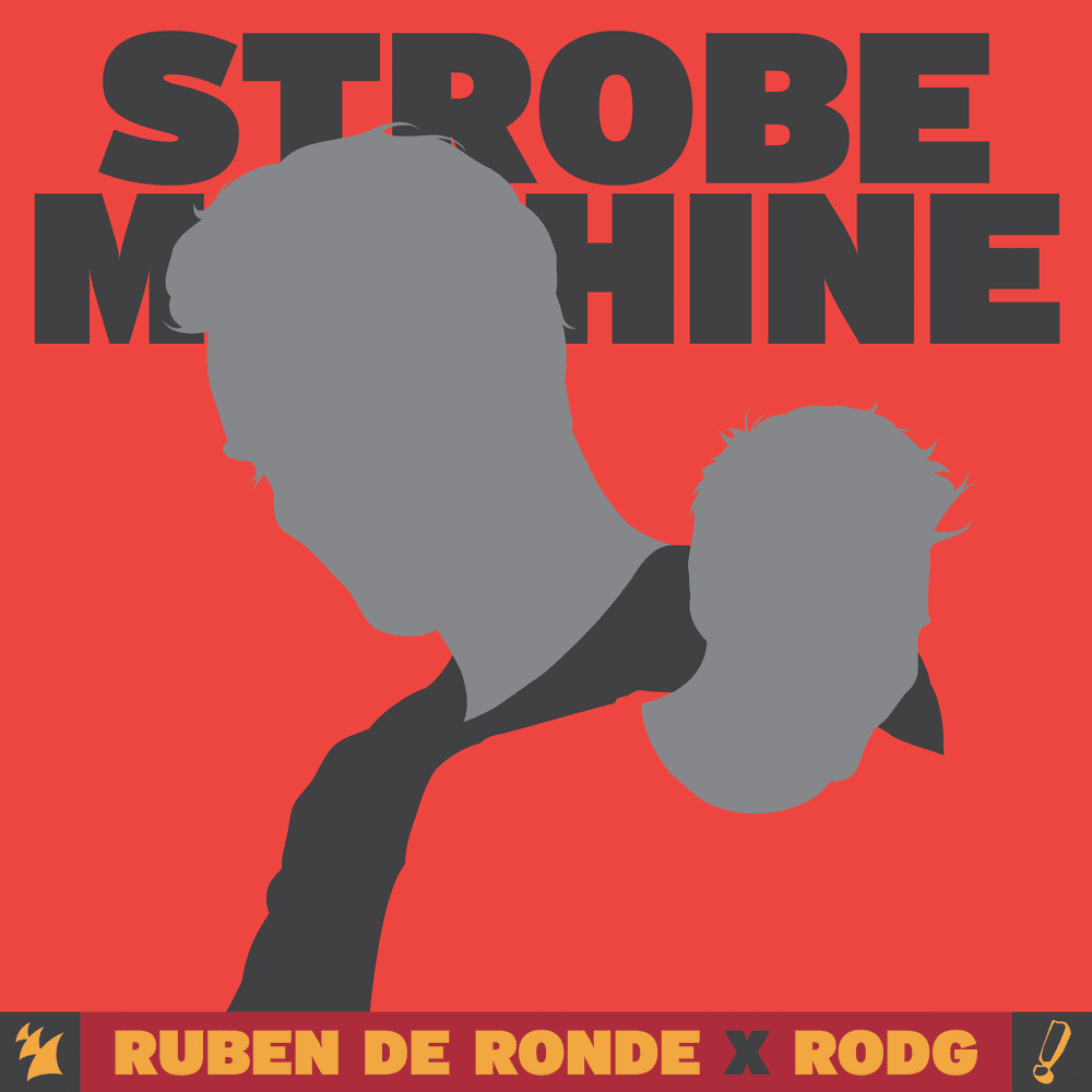Album cover art for "Strobe Machine" by Ruben de Ronde