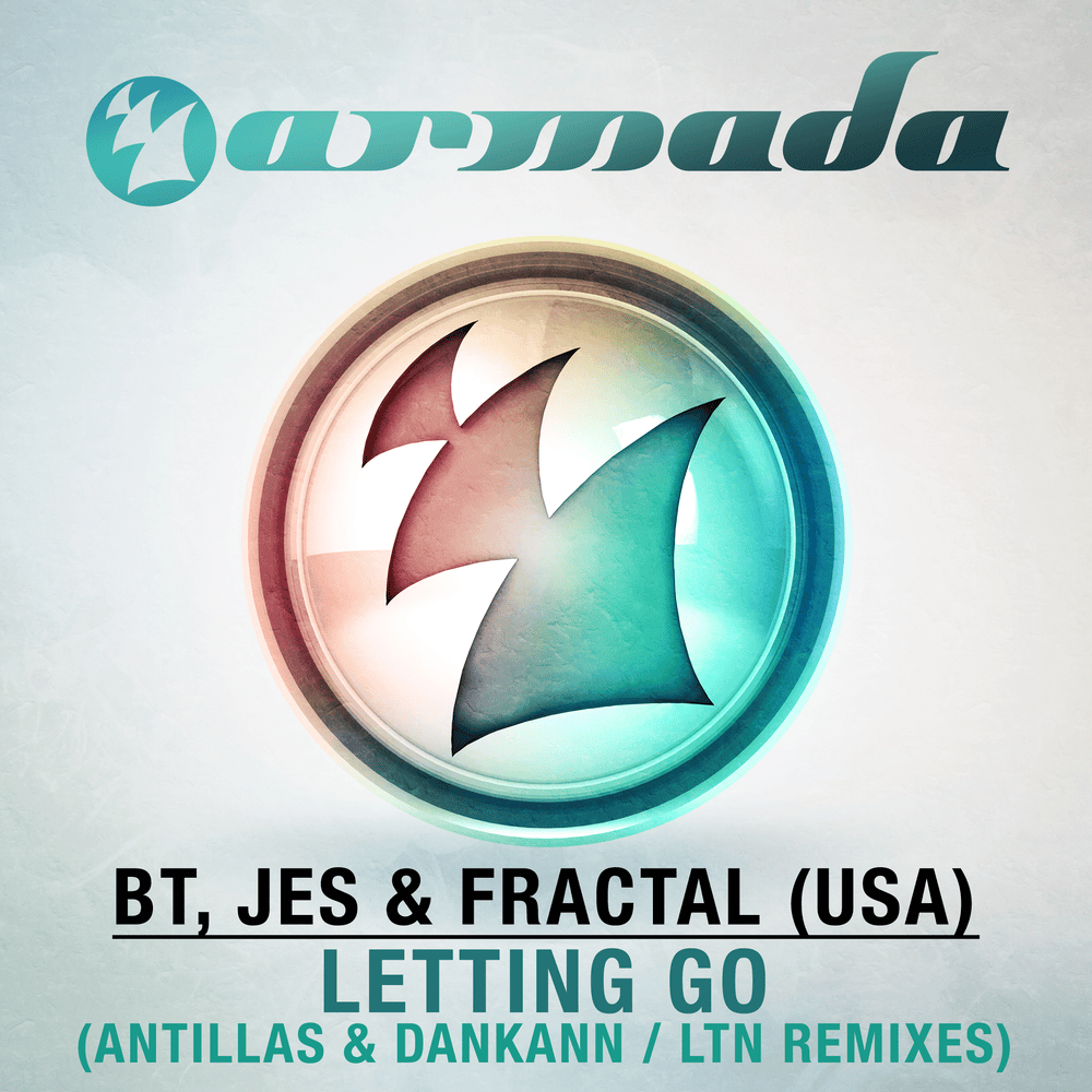 Album cover art for "Letting Go" by BT & JES & Fractal