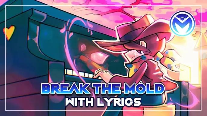 Album cover art for "Break the Mold" by Man on the Internet & Uprising Attorney & Scott Orenstein & Steel (Artist) & Alex Beckham & Dylan William van de Wal & Alexander Rybitski & Darby Cupit & Maidenofmine