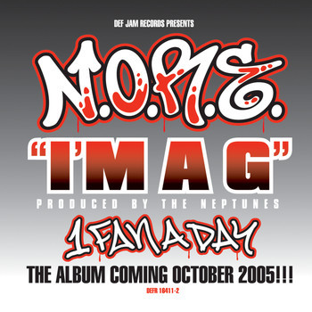 Album cover art for "I’m a G" by N.O.R.E.