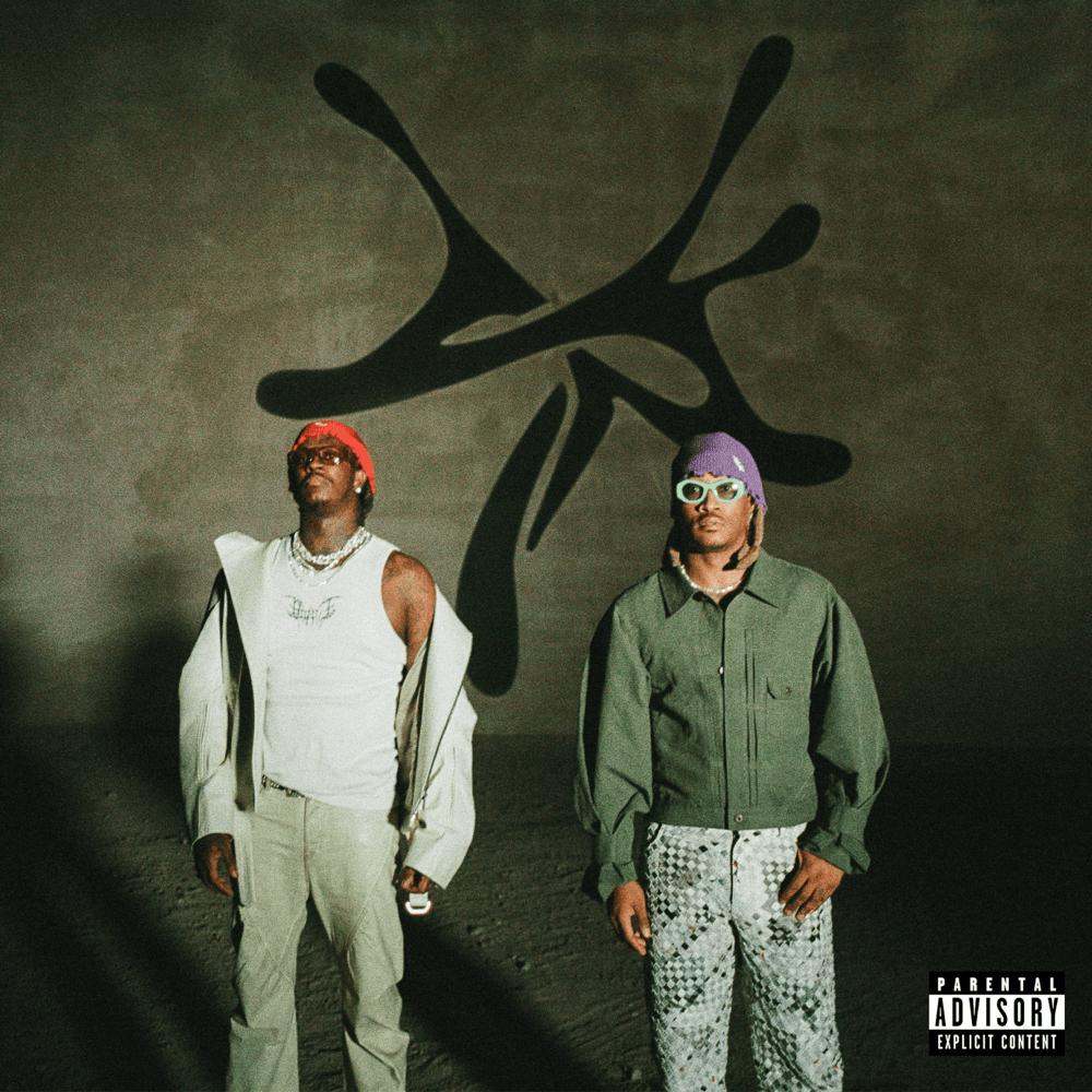 Album cover art for "Money On Money" by Young Thug & Future