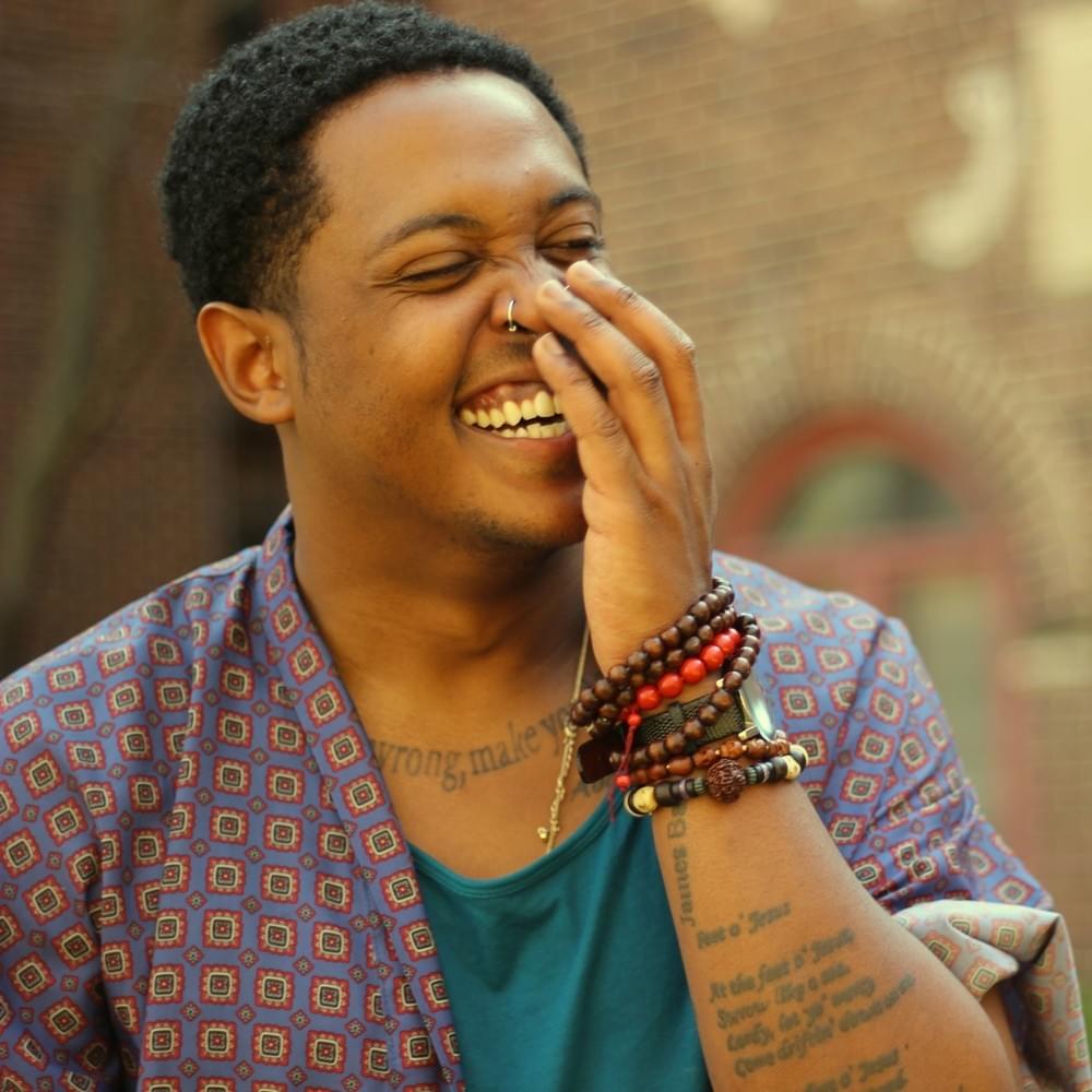 Album cover art for "Say it with your whole black mouth" by Danez Smith