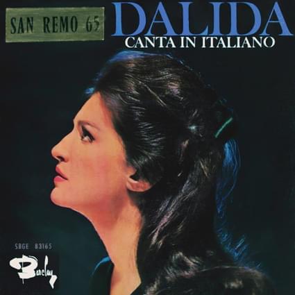 Album cover art for "Cominciamo ad amarci" by Dalida