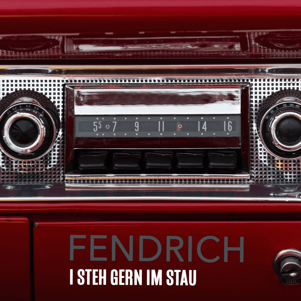 Album cover art for "I steh gern im Stau" by Rainhard Fendrich