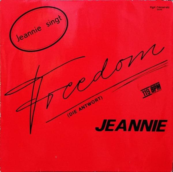 Album cover art for "Freedom (Die Antwort)" by Jeannie (DEU) & Fancy (DEU)