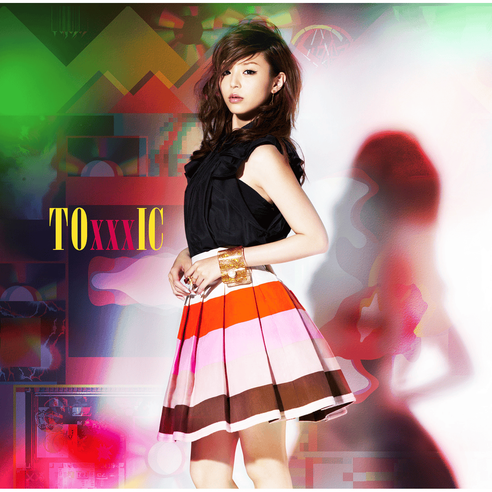 Album cover art for "TOxxxIC" by 平野綾 (Aya Hirano)
