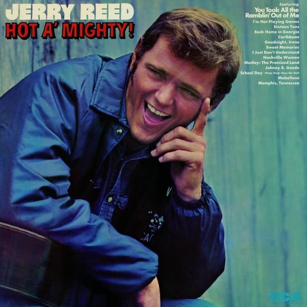 Album cover art for "You Took All The Ramblin’ Out Of Me" by Jerry Reed