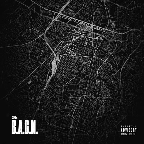 Album cover art for "B.A.G.N" by 2 Mètres
