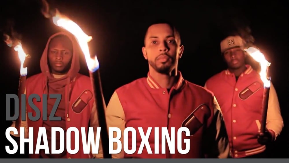 Album cover art for "Shadow boxing" by Disiz