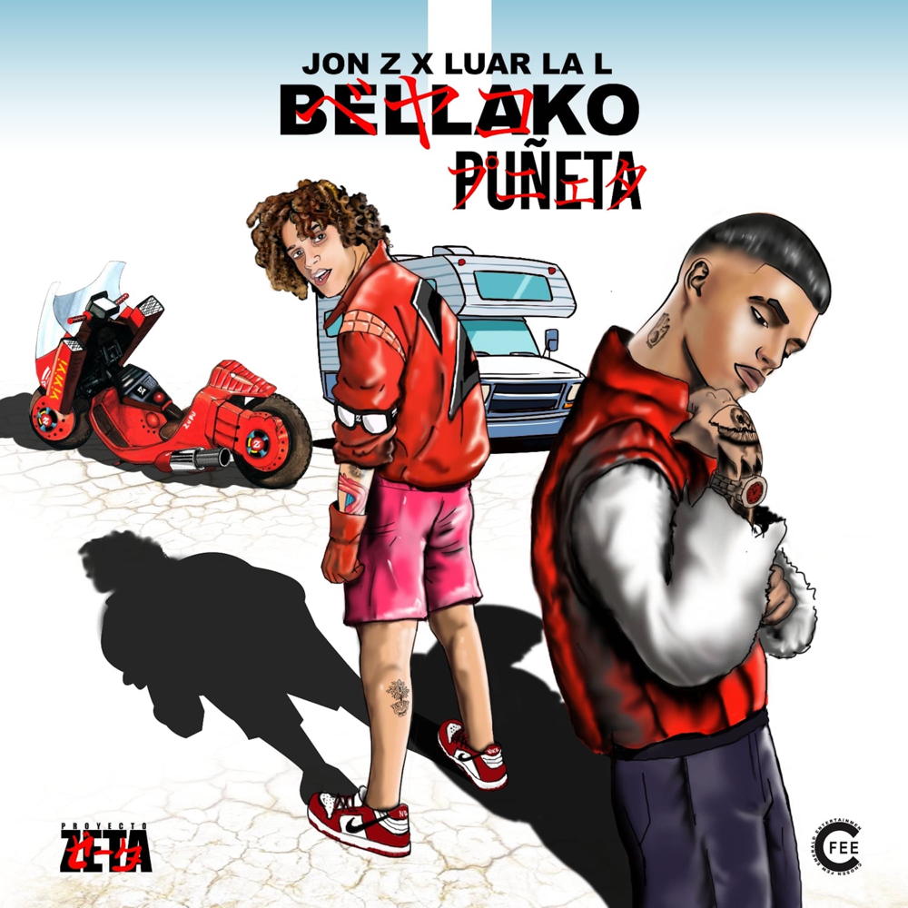 Album cover art for "Bellako Puñeta" by Jon Z