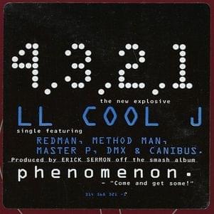 Album cover art for "4,3,2,1 (E-Dub Remix 6)" by Erick Sermon & Redman & Method Man & DMX & Master P & Canibus