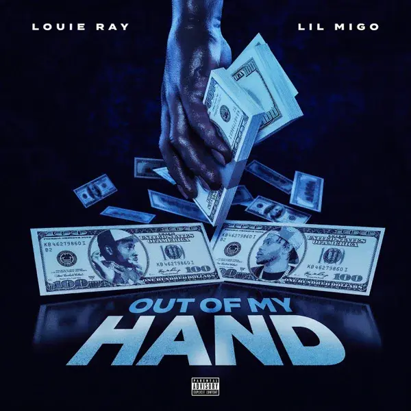 Album cover art for "Out of My Hands" by Louie Ray