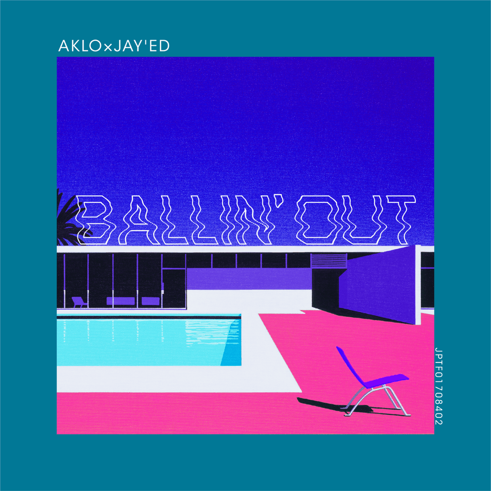 Album cover art for "Ballin’ Out" by AKLO