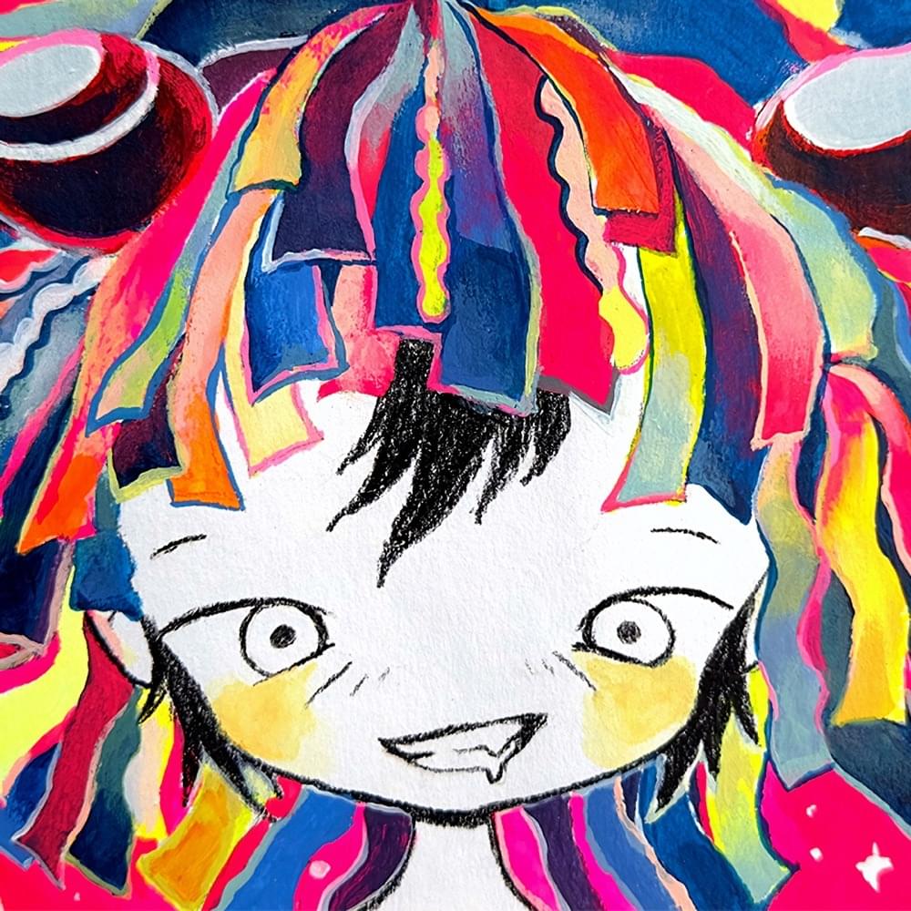 Album cover art for "My Time (OMORI ver.)" by きくお (Kikuo) & 初音ミク (Hatsune Miku)