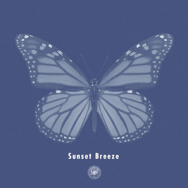 Album cover art for "Sunset Breeze" by AmPm (JPN) & Vlada Vesna