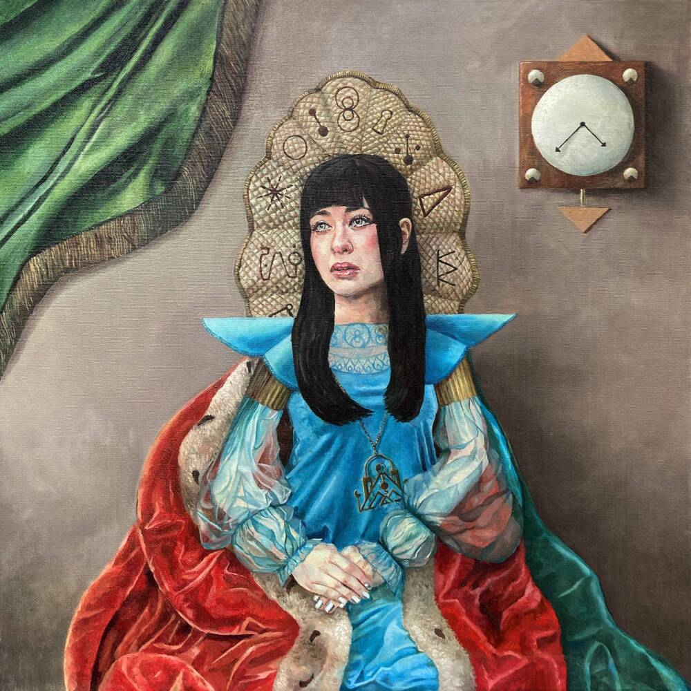 Album cover art for "The Princess and the Clock" by Kero Kero Bonito