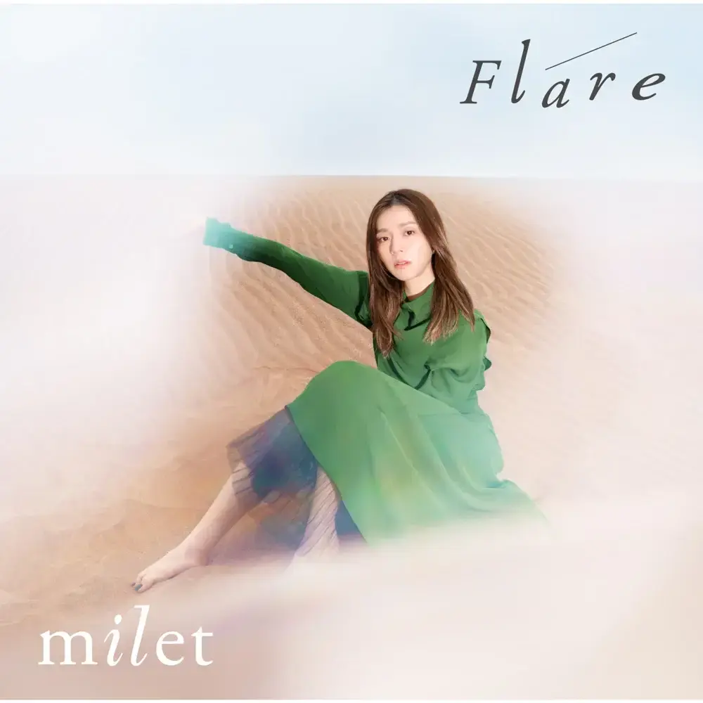 Album cover art for "Flare" by ‌milet