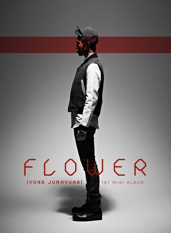 Album cover art for "Flower" by Yong Jun Hyung (용준형)