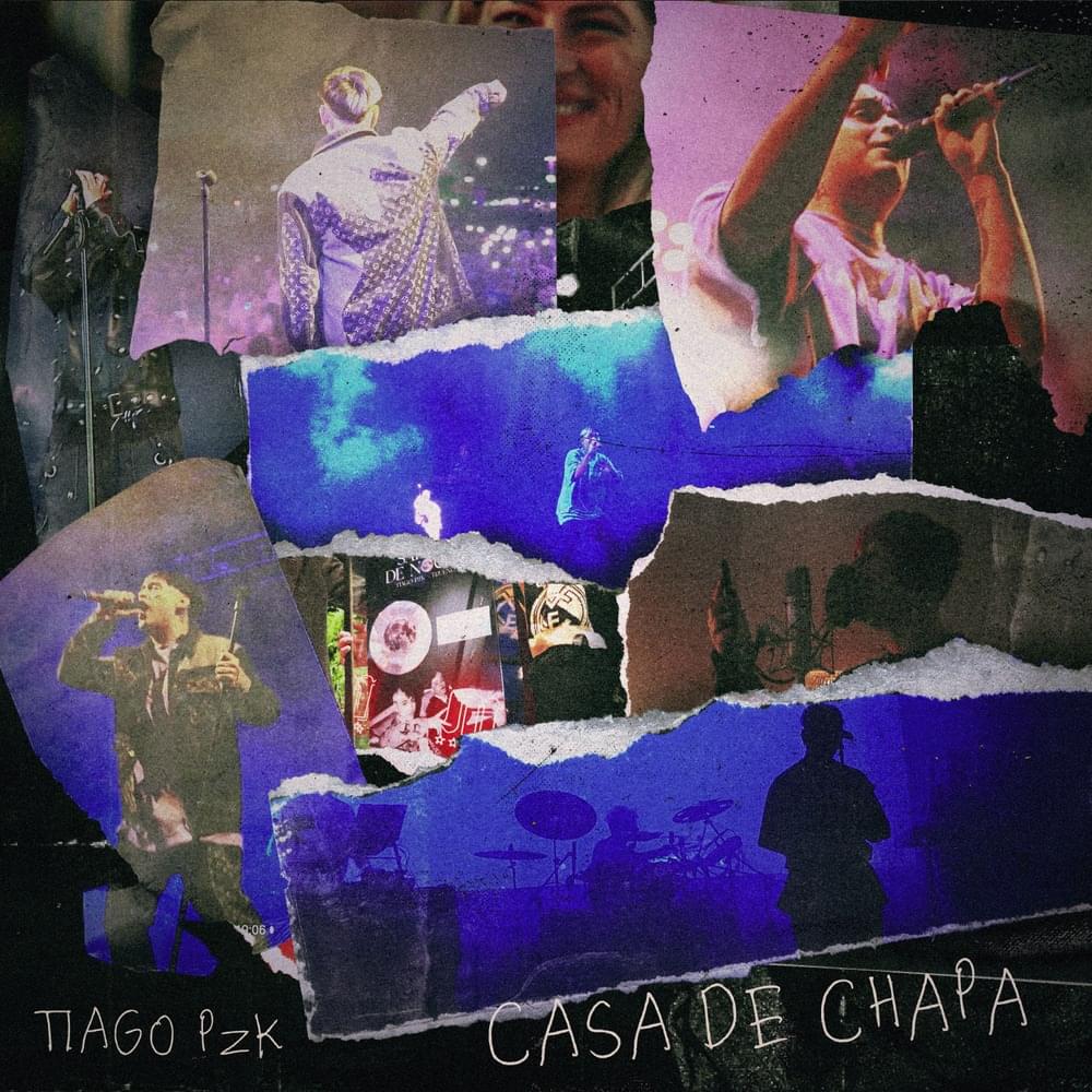 Album cover art for "Casa De Chapa" by Tiago PZK