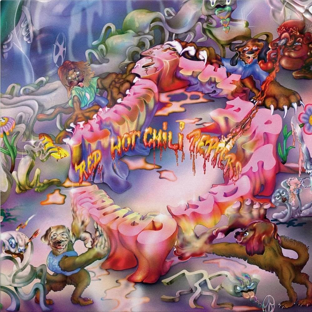Album cover art for "The Shape I’m Takin’" by Red Hot Chili Peppers