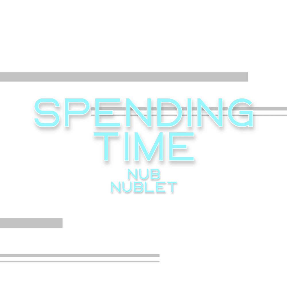 Album cover art for "Spending Time" by Nub Nublet