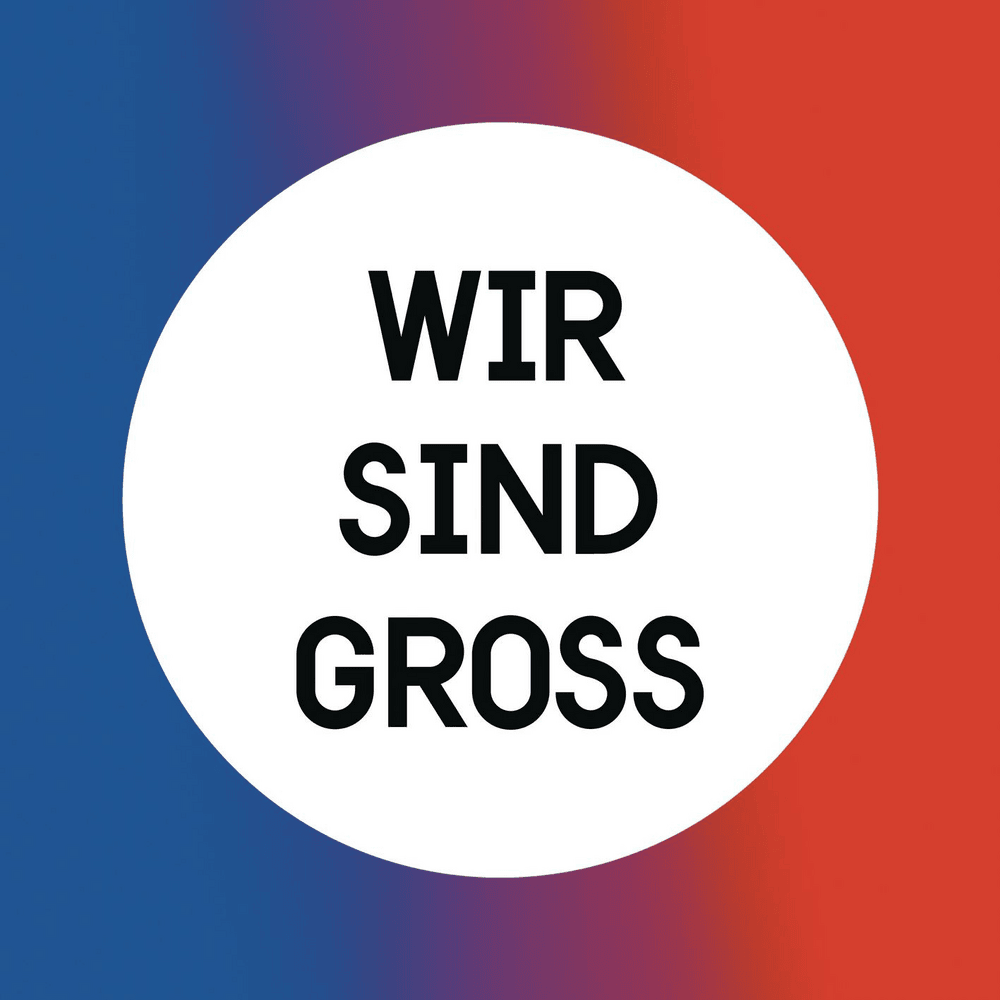 Album cover art for "Wir Sind Groß" by Bravo Hits