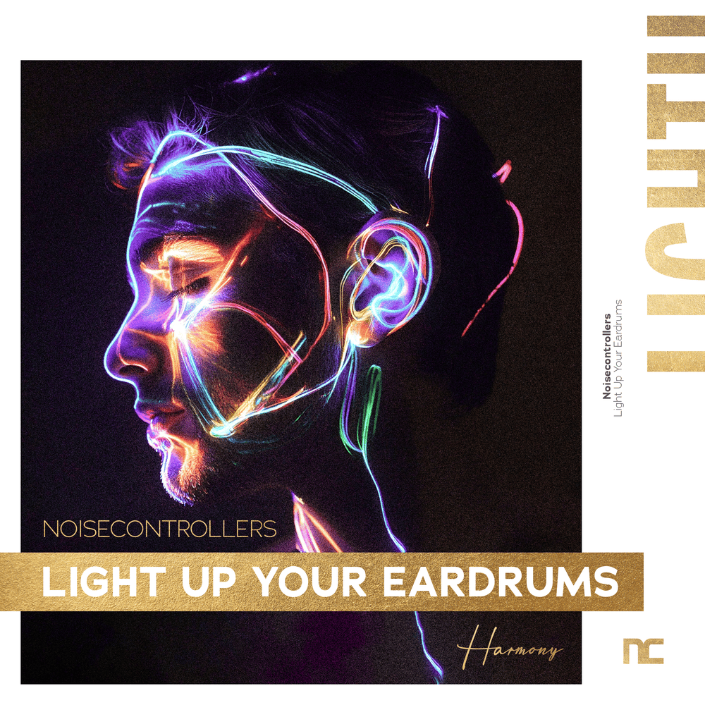 Album cover art for "Light Up Your Eardrums" by Noisecontrollers