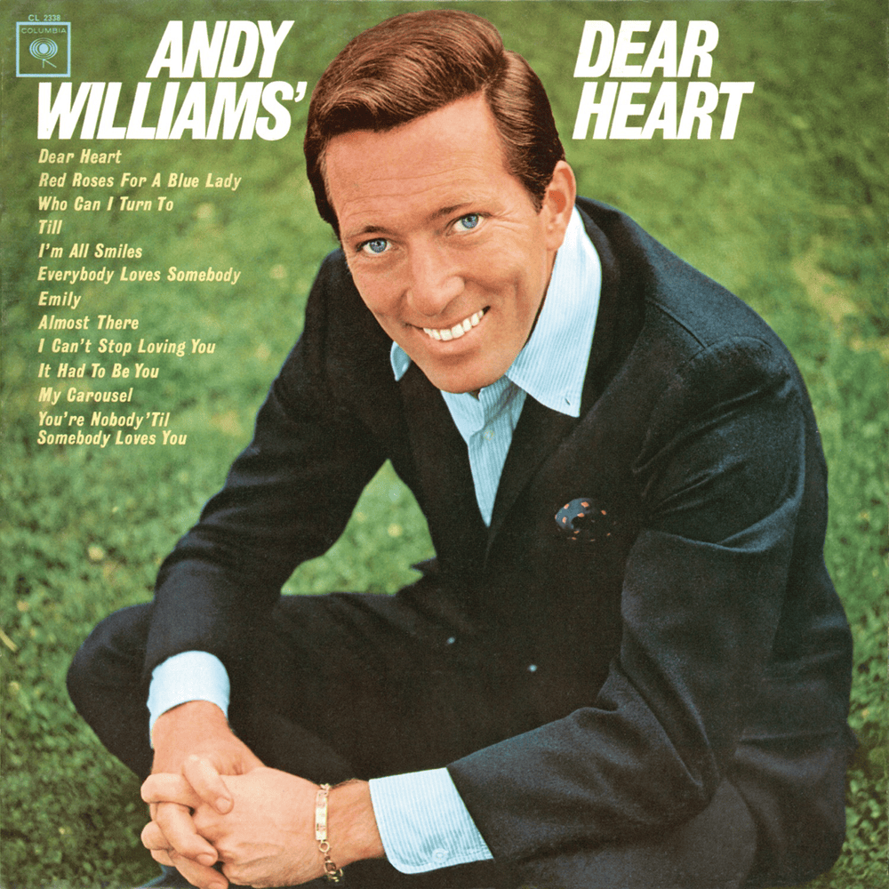 Album cover art for "Dear Heart" by Andy Williams