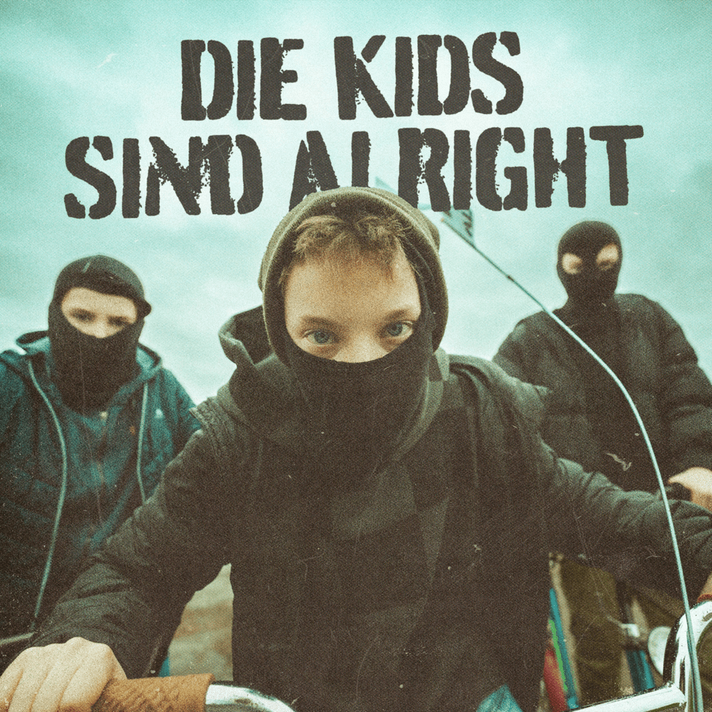 Album cover art for "Die Kids sind alright" by OK KID